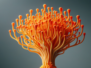 Cordyceps militaris Deko